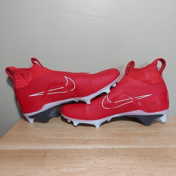 Nike Alpha Menace Elite 3 Football Cleats Red White CT6648-616 Men's Size 9 - Picture 4 of 7